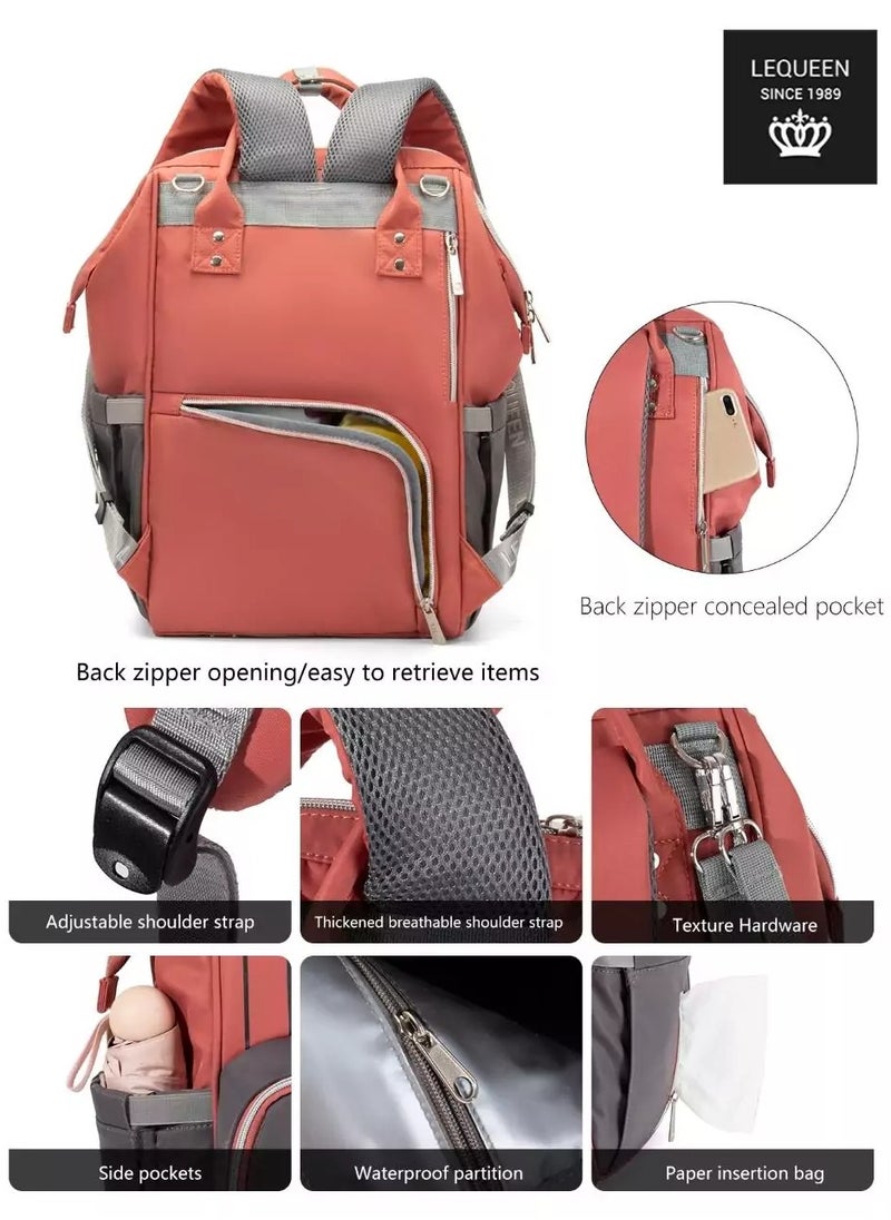 LEQUEEN - Lequeen Diamond 7TH Edition Soft Waterproof Original mommy bag - Image 1