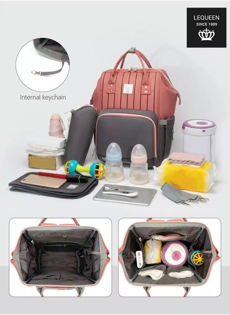 LEQUEEN - Lequeen Diamond 7TH Edition Soft Waterproof Original mommy bag - Image 1