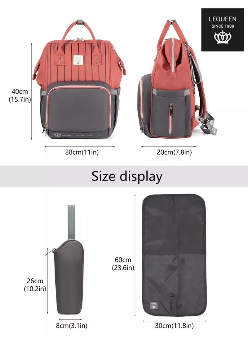 LEQUEEN - Lequeen Diamond 7TH Edition Soft Waterproof Original mommy bag - Image 1