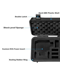 Lekufee Small Waterproof Carrying Case for DJI Osmo Action 4/Osmo Action 3 Camera and Accessories(Case Only)  - Image 3