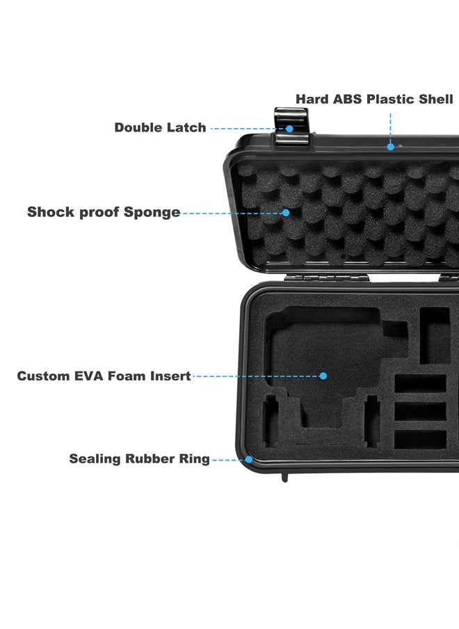 Lekufee - Small Waterproof Carrying Case for DJI Osmo Action 4/Osmo Action 3 Camera and Accessories(Case Only) - Image 1