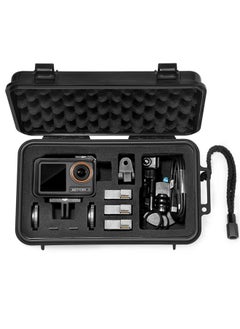 Lekufee Small Waterproof Carrying Case for DJI Osmo Action 4/Osmo Action 3 Camera and Accessories(Case Only)  - Image 1