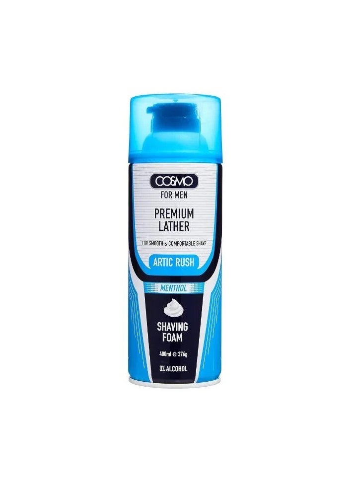 COSMO Shaving Foam Menthol Arctic Rush 400ML 