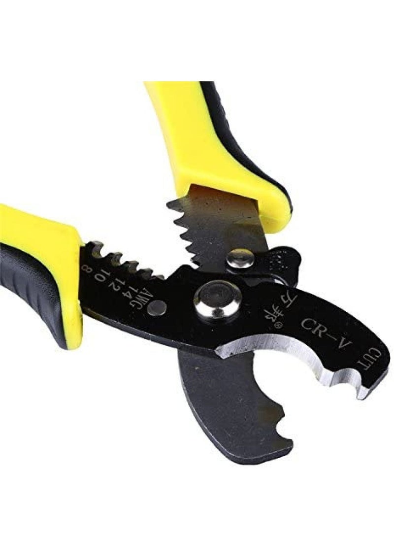 Generic - Wire Stripper Decrustation Pliers 2 in 1 Cutter Peeling Crimper - Image 1