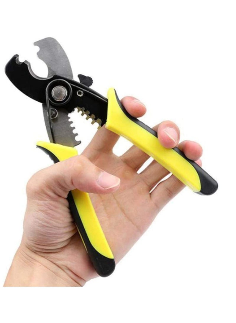Generic - Wire Stripper Decrustation Pliers 2 in 1 Cutter Peeling Crimper - Image 1