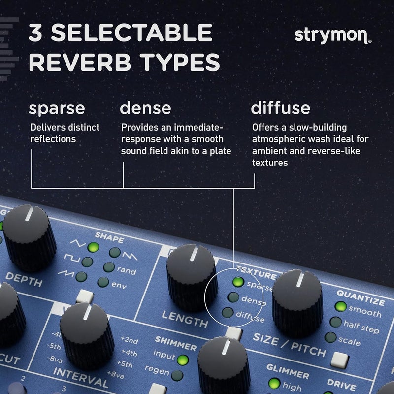 Strymon NightSky Time-Warped Reverb Pedal - Image 3