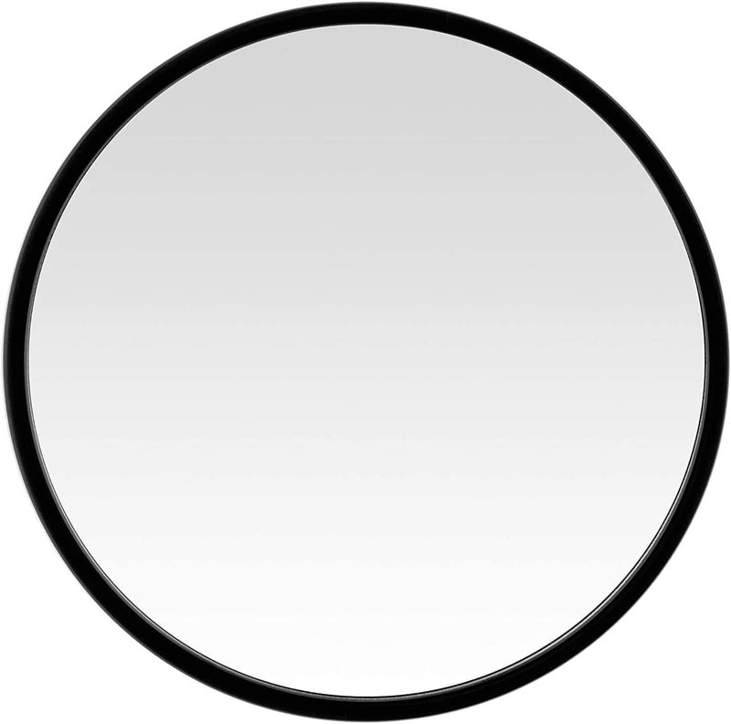 MIRRORVANA Small Shower Mirror for Shaving with 3 Attachment Options Hook Suction Cups Length Adjustable Rope  Portable Shatterproof with Bonus AntiFog Spray Included  6 Wide