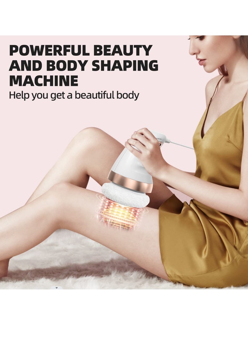 SYOSI Electric Cellulite Massager Body Contouring Massager with 6 Skin Friendly Pads, Handheld Body Massager for Toning The Abdomen, Legs, arms and Thighs - Image 5