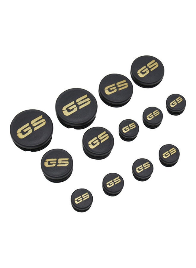 NIBEMINENT 13-Piece Motorcycle Frame Plug Kit - Image 3