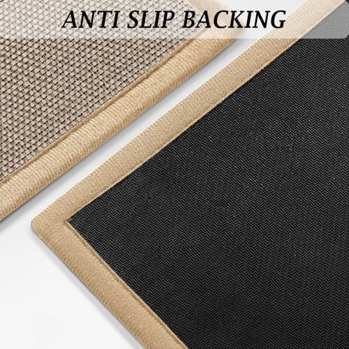 Artnice Small Kitchen Mats for Floor, 16x24 Rubber Backed Absorbent Kitchen Rugs, Woven Floor Runner Rug for in Front of Sink Door Hallway Home, Non-Slip Washable - Image 5