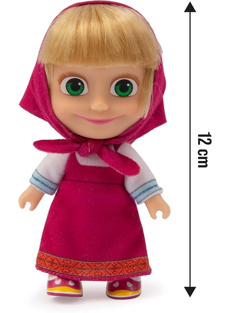 Masha & Bear Masha & The Bear Best Friends 12-Cm Doll 6800050000 - Image 5