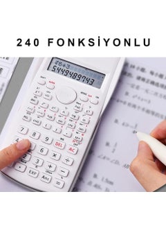 Dexin 240 Multifunctional Double Line Scientific Calculator White - pzsku/ZC860461B575D758D7424Z/45/_/1725790875/25aa29db-8080-465b-a314-208181794507