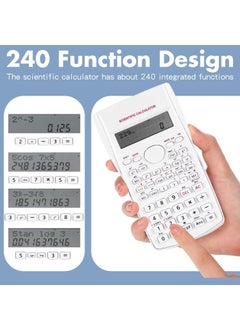 Dexin 240 Multifunctional Double Line Scientific Calculator White - pzsku/ZC860461B575D758D7424Z/45/_/1728063399/03a0d945-5a7d-4e63-b72e-ac7f8753da0f