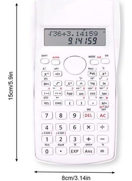 Dexin 240 Multifunctional Double Line Scientific Calculator White - pzsku/ZC860461B575D758D7424Z/45/_/1728063545/b41c936a-9863-4892-935a-07a3f15063d1