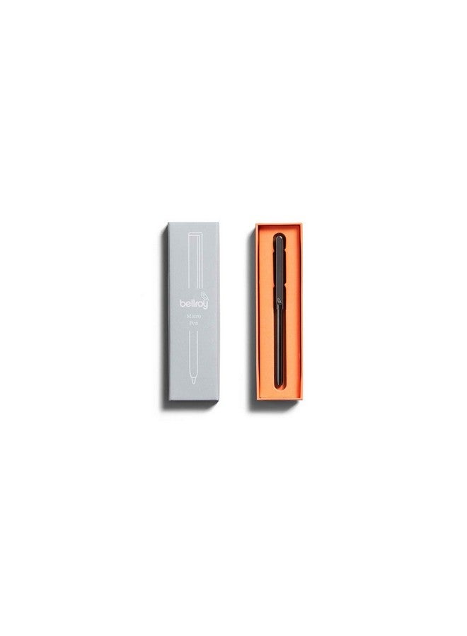 BELLROY Micro Pen (Small Travel Pen, Ballpoint Tip, Includes Refill) - Gunmetal - Image 2