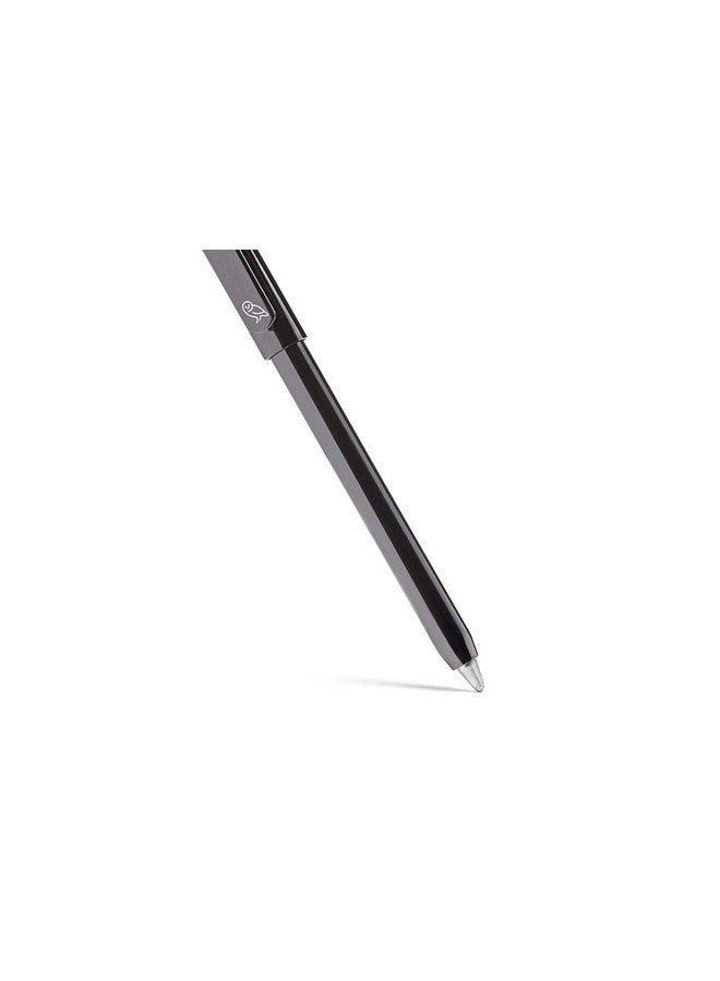 BELLROY Micro Pen (Small Travel Pen, Ballpoint Tip, Includes Refill) - Gunmetal - Image 4