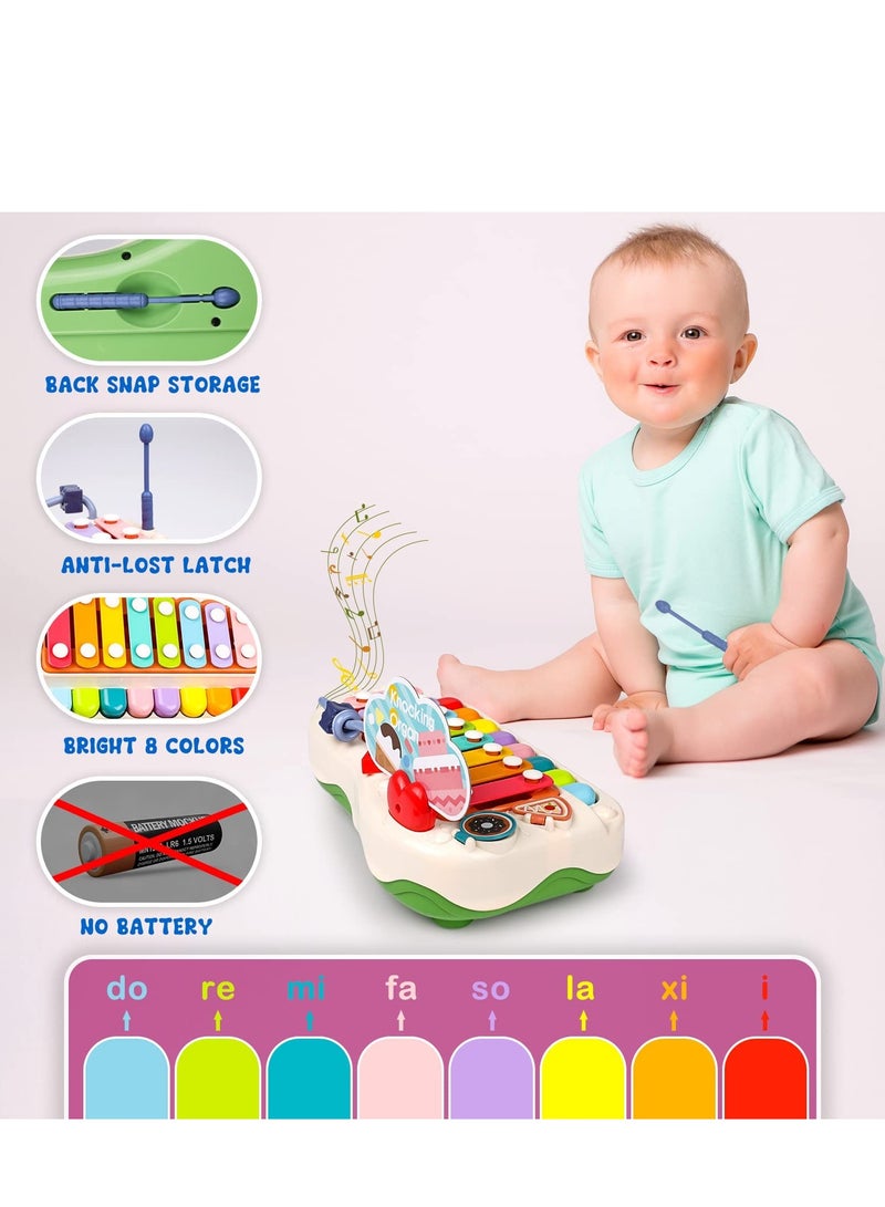 SYOSI Baby Piano Toys, Toddler Musical Instruments Kids Multi-Function Piano, Early Educational Gift for 2 3 4 5 6 Year Old Boys Girls - Image 4