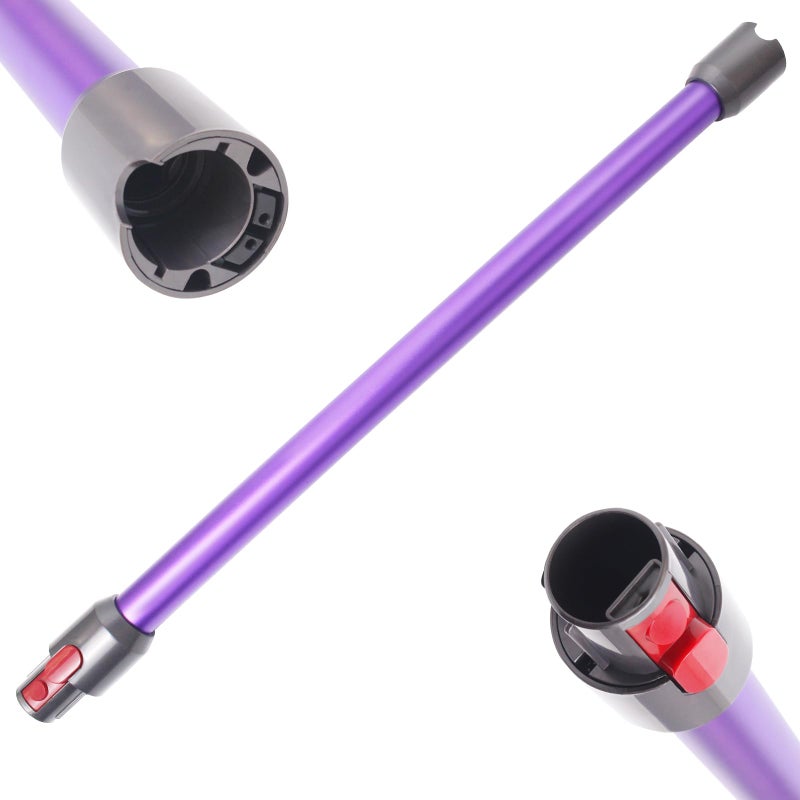 MMXIANG Replacement Wand Extension Tube Fit for Dyson V7 V8 V10 V11 V15 Vacuum Cleaner 285 IN Quick Release Stick Purple Vacuums Attachment Extension Tube - Image 2