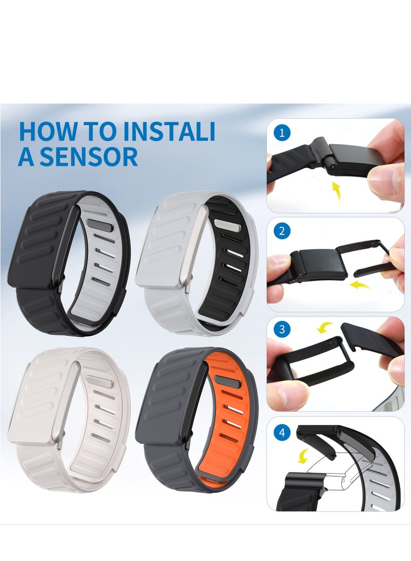 RinGinG Sport Silicone Replacement Band Compatible with Whoop 5.0 Wearable Fitness & Activity Tracker, Durable, Comfortable & Breathable and Adjustable Wristband Replacement Strap Easy to Use and Perfect for Every Occasion Whoop Band Silicone Replacement Wrist Compatible with Whoop Strap 5.0 Ultra-Soft Waterproof and Sweatproof, Soft-Touch and Flexible Silicone, Premium Quality, Comfortable - Image 5