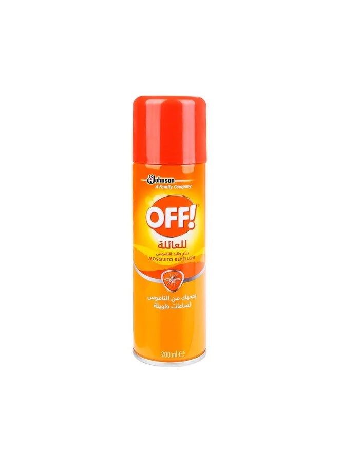 OFF Spray Mosquito Repellent - 200ml for Family
