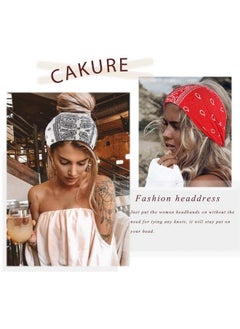 Boho Headbands Wide Turban Knotted Head Bands African Thick Head Wraps Yoga Running Workout Hairbands Hair Scarf Elastic Hair Fashion Accessories For Women And Girls Pack Of 3(Set2) - pzsku/ZC860802A7044337C33ABZ/45/_/1718616029/1bd93847-176b-43ff-b715-a771b4b9c93d