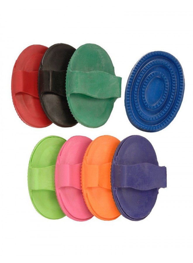 Tough 1 Tough 1 Large Rubber Curry Comb, Purple 