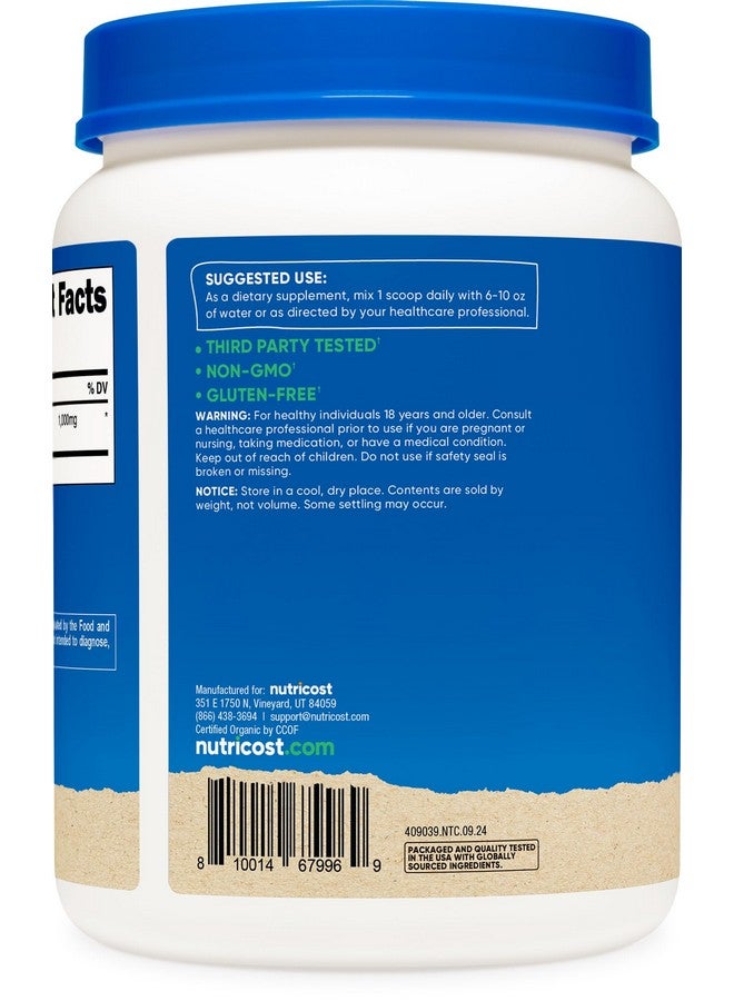 Nutricost مسحوق القرفة السيلانية العضوية من نوتريكوست (2 رطل) - نباتي، خالي من الغلوتين، خالي من الكائنات المعدلة وراثيًا - Image 4