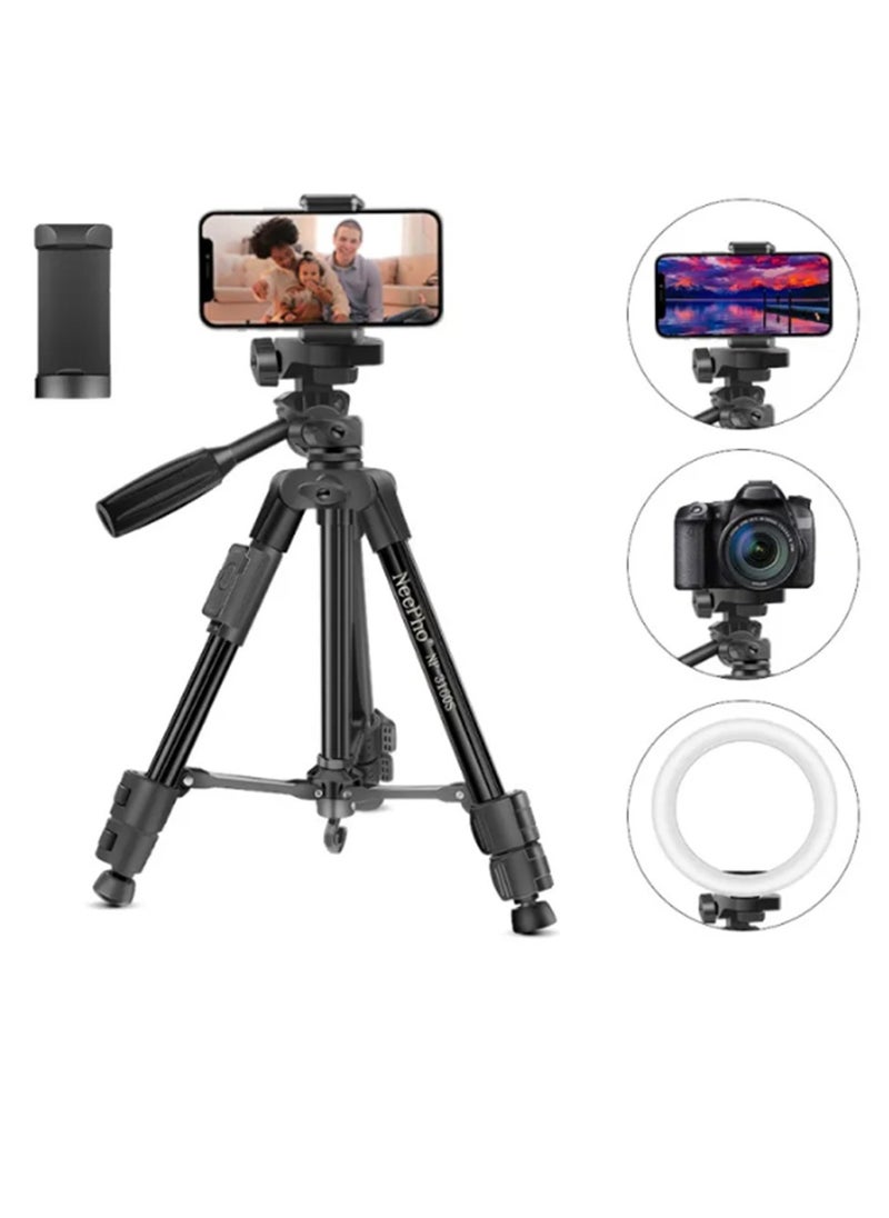 NeePho - NP-3160S Extendable Handheld Stabilize Stand Selfie Stick Wired Remote Shutter Multifunction Tripod - Image 1