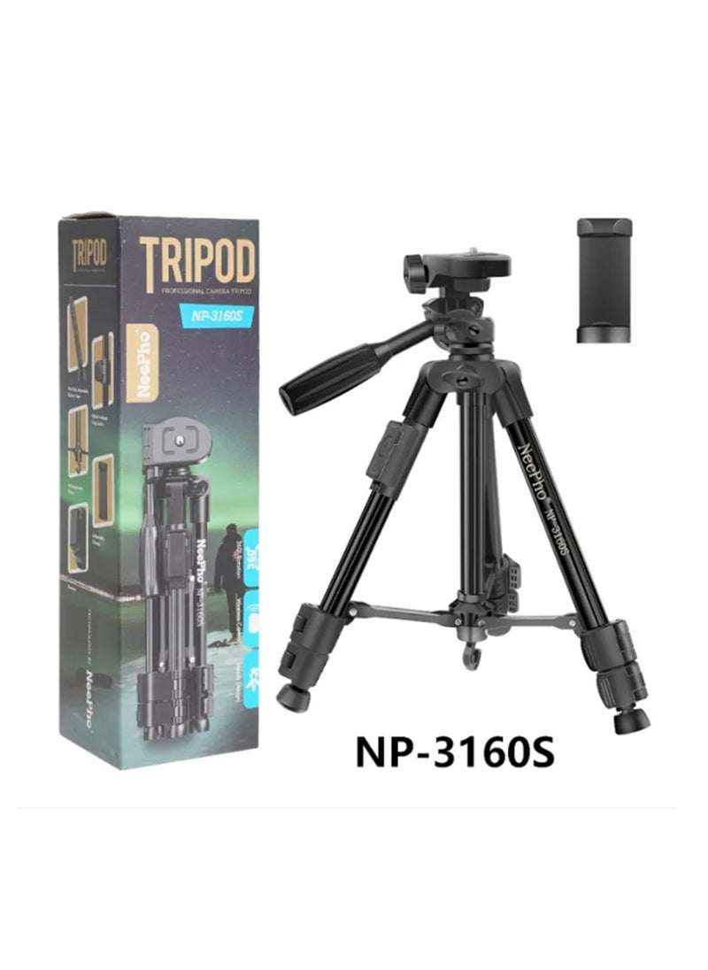NeePho - NP-3160S Extendable Handheld Stabilize Stand Selfie Stick Wired Remote Shutter Multifunction Tripod - Image 1