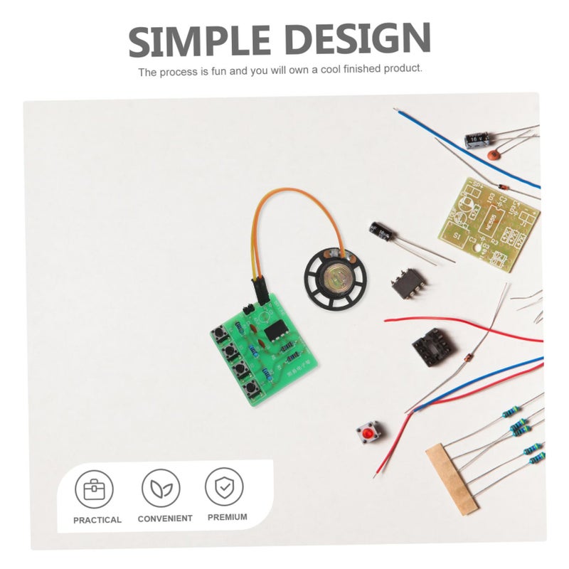 2 Sets Electronic Keyboard Oscillator Kit for Soldering Practice Circuit Board Learning Projects - Image 5
