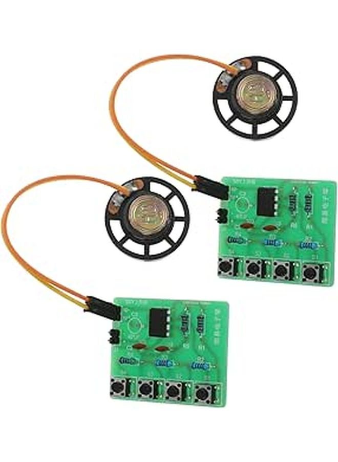 2 Sets Electronic Keyboard Oscillator Kit for Soldering Practice Circuit Board Learning Projects - Image 1
