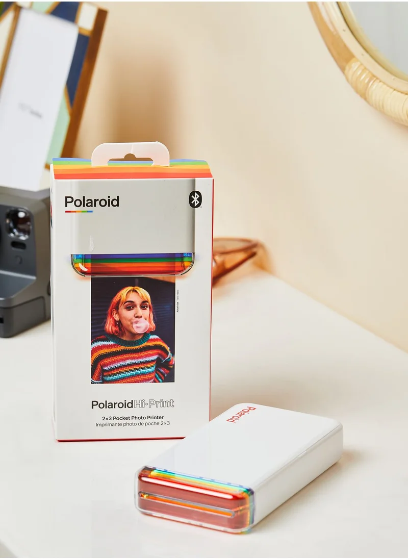Polaroid Polaroid Hi├é┬╖Print 2├âΓÇö3 Pocket Photo Printer - White