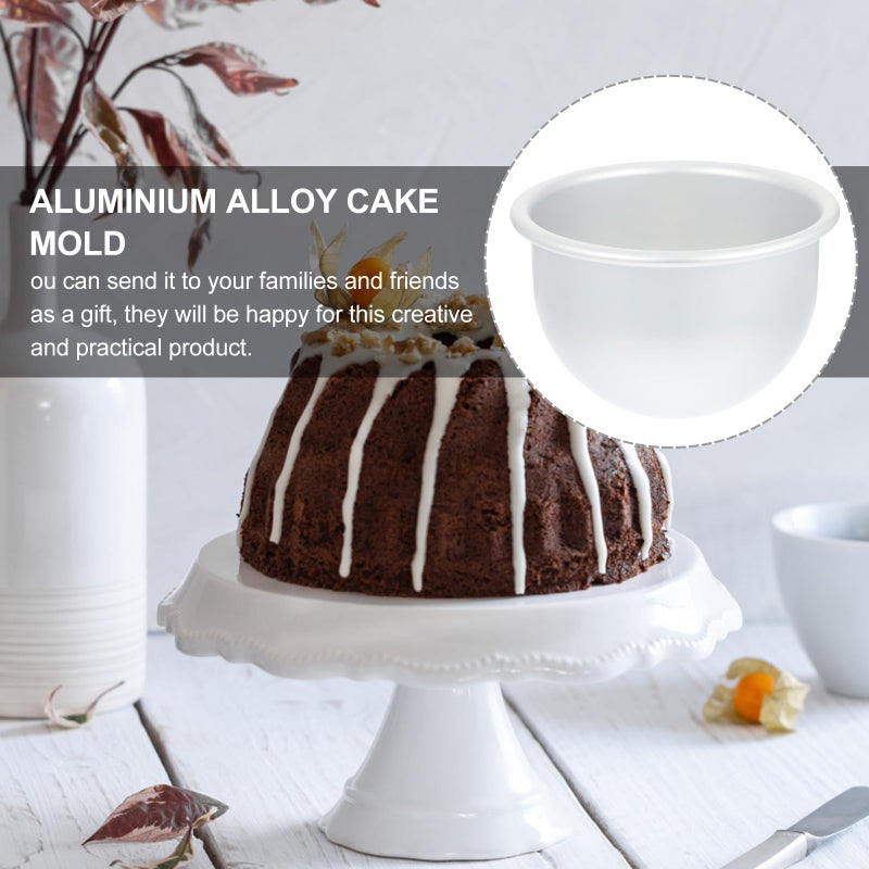 Aluminum Half Sphere Cake Mold For Doll Cake Baking Home Oven Use - Image 5