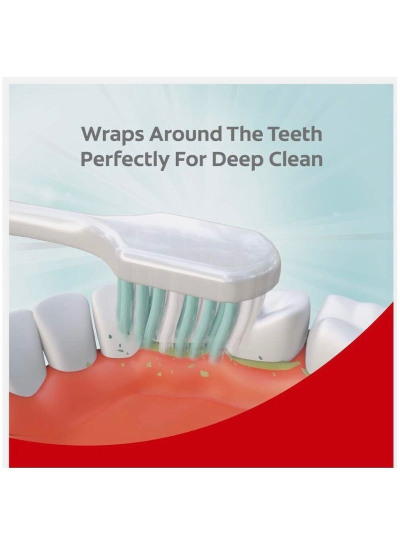 Colgate Gentle Enamel Ultra Soft Bristles Manual Toothbrush 4pc - Image 4