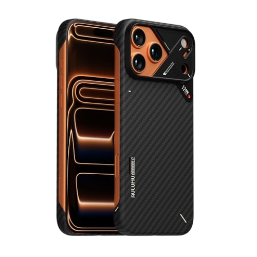 Aulumu A17 Aramid Fiber iPhone 17 Pro Max Case | 1500D Ultra Slim Woven | CoolHyper Real Cooling | Compatible with MagSafe - Image 1