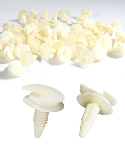 UBOG 50PCS Door Panel ClipDoor Clips for Door PanelsCar Accessories Car Door Panel ClipsDoor Trim Panel Retainer ClipsDoor Panel Fastener RivetCompatible with Most Car ModelsReplace 3065575 - Image 1