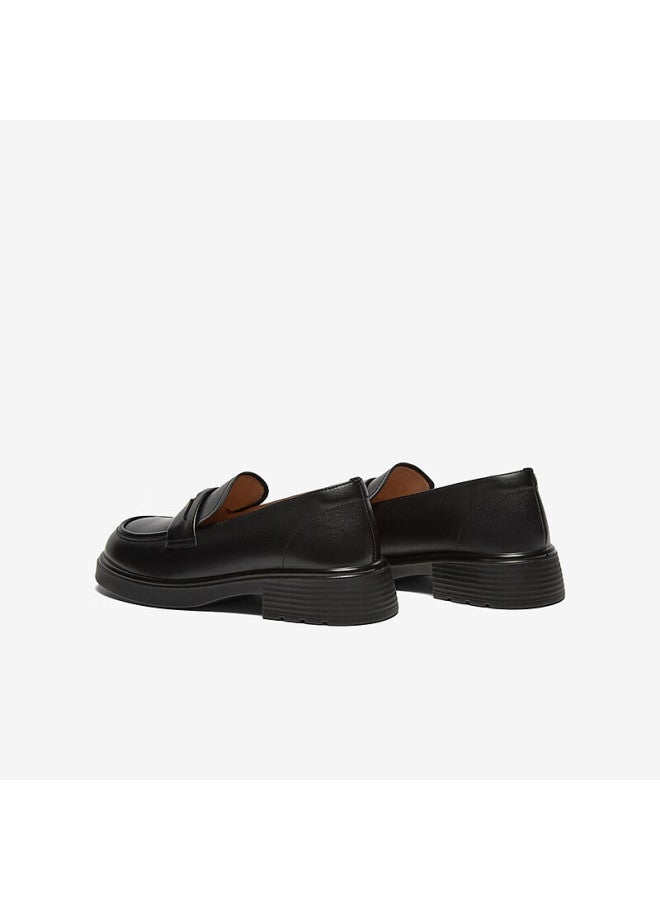BASTO Baisitu 24 Autumn Mall Same Style College Wind Comfortable Shoes Thick Heel Women's Single Shoes A3512ca4 Black 38 - Image 3