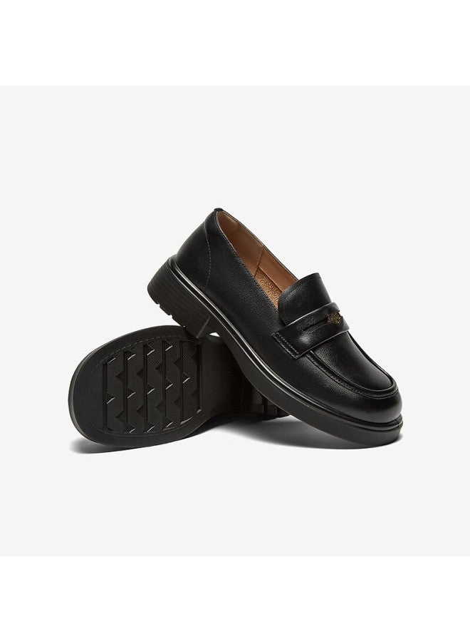 BASTO Baisitu 24 Autumn Mall Same Style College Wind Comfortable Shoes Thick Heel Women's Single Shoes A3512ca4 Black 38 - Image 4