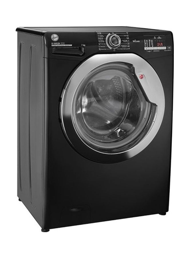 هوفر غسالة فول أوتوماتيك 7 kg H3WS173DC3B-ELA أسود - Image 2
