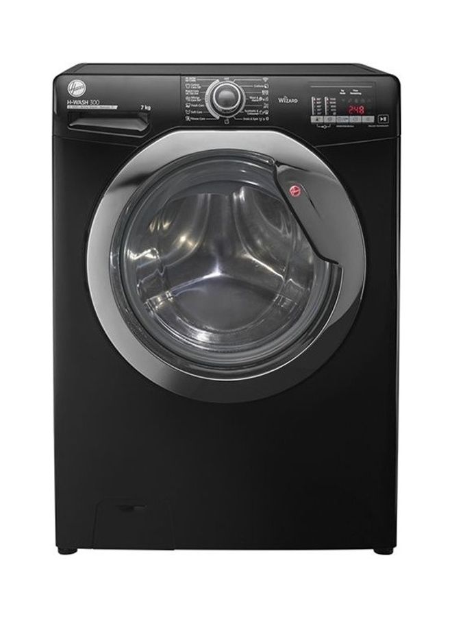 هوفر غسالة فول أوتوماتيك 7 kg H3WS173DC3B-ELA أسود - Image 3