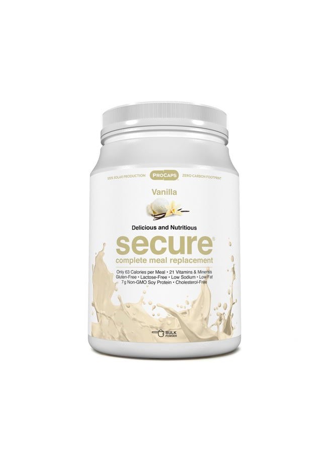 ANDREW LESSMAN Secure Soy Complete Meal Replacement - Vanilla 60 Servings - Only 63 Calories, 7g Non-GMO Soy Protein, Vitamins and Minerals, Low-Fat, Nutritious and Delicious, Mixes Instantly - Image 1