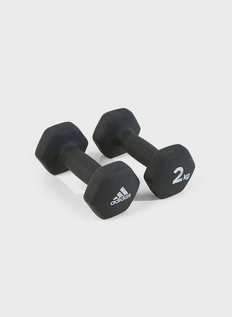 Adidas Dumbbells - 2Kg (Pair)