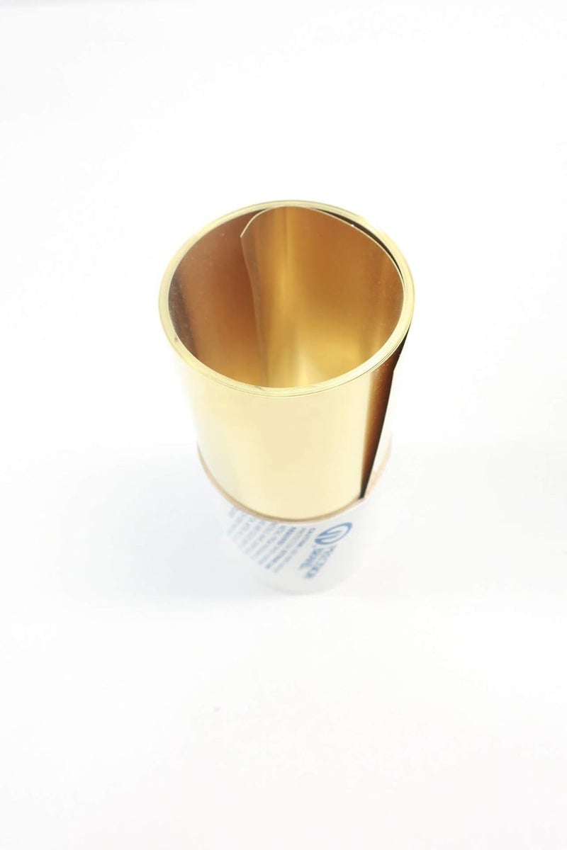 Precision Brand 17415 Brass Shim Stock ROLL 6IN X 100IN 0.010IN - Image 3
