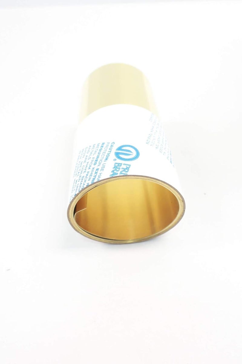 Precision Brand 17415 Brass Shim Stock ROLL 6IN X 100IN 0.010IN - Image 4
