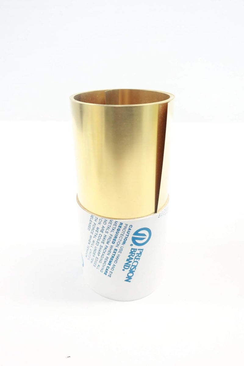 Precision Brand 17415 Brass Shim Stock ROLL 6IN X 100IN 0.010IN - Image 2