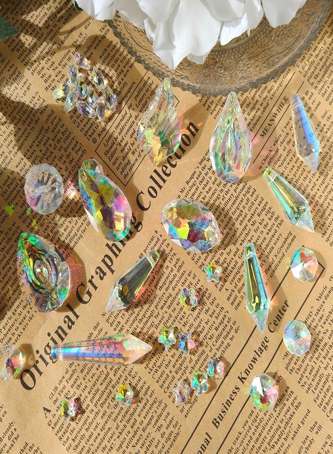 Worgree DIY Suncatcher Kit 460pcs Sun Catchers Making Supplies Art and Crafts for Adults Hanging Prism Sun Catcher with Crystals Ball Indoor Window Home Wedding Garden Festival Decor Gifts - Image 3