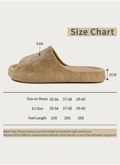 YORGOU Bathroom Slippers For Men and Women Non-Slip Quick Drying Shower Shoes Comfortable And Soft Sole Slide On Sandal  - Image 2