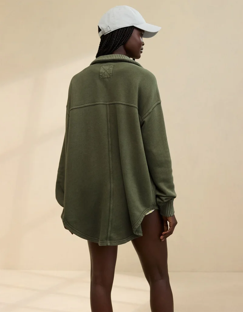 Aerie Aerie LumberJane Fleece Shirt