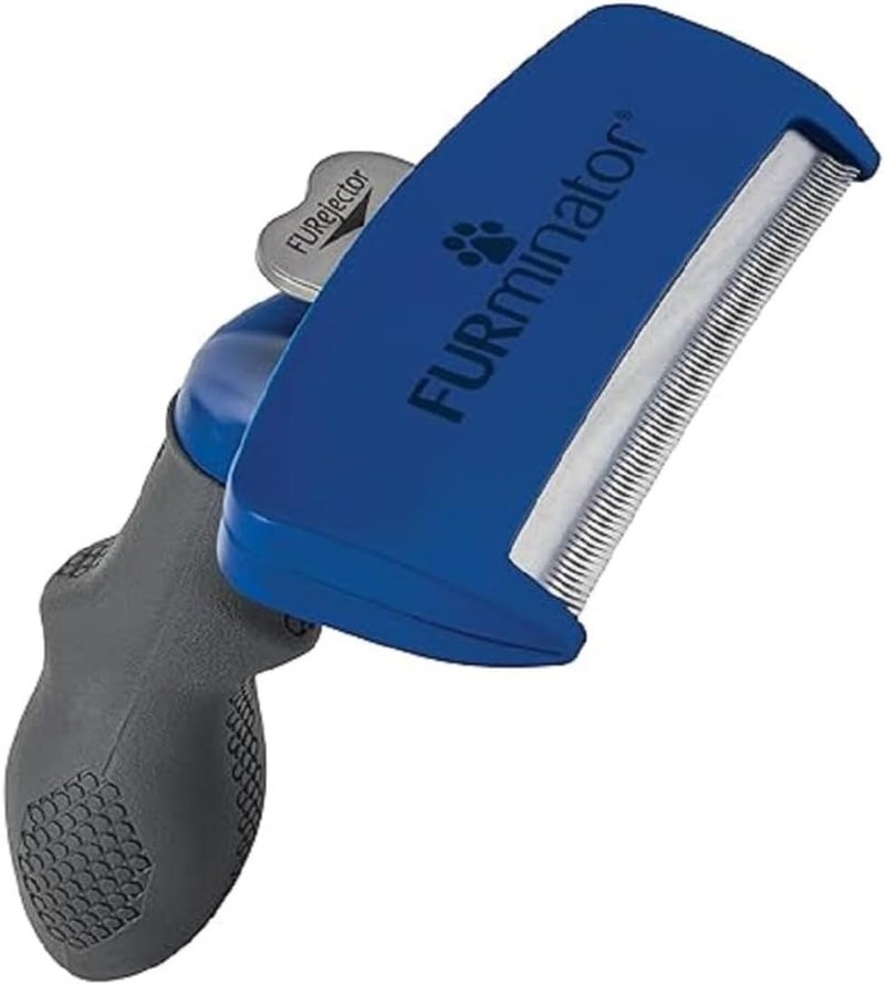 فورمينوتر أداة إزالة الطبقة السفلية من الفرو من FURminator للكلاب ذات الشعر الطويل الكبيرة، وزن 23-41 كجم سهل الالتقاط والاستخدام - Image 2