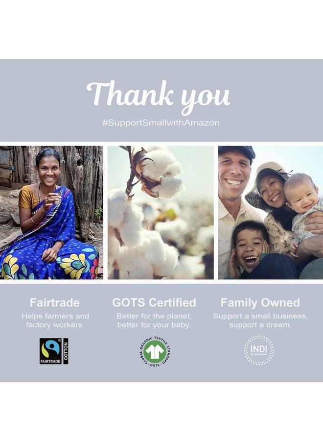 Kishu Baby Indi GOTS Organic Infinity Scarf Bib - 4-Way Reversible, 8 Layer Muslin Drool Bib (Lavender) - Image 4